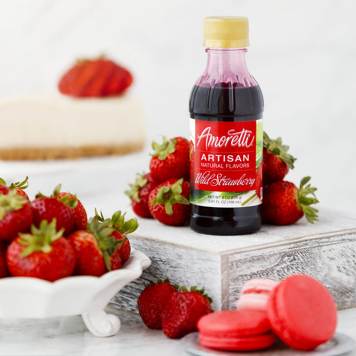 Natural Wild Strawberry Artisan Flavor — Amoretti