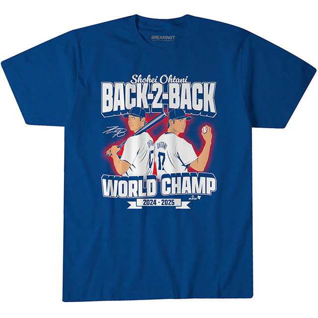 大谷翔平モデル 海外取寄 ロサンゼルス ドジャース Tシャツ BACK-TO