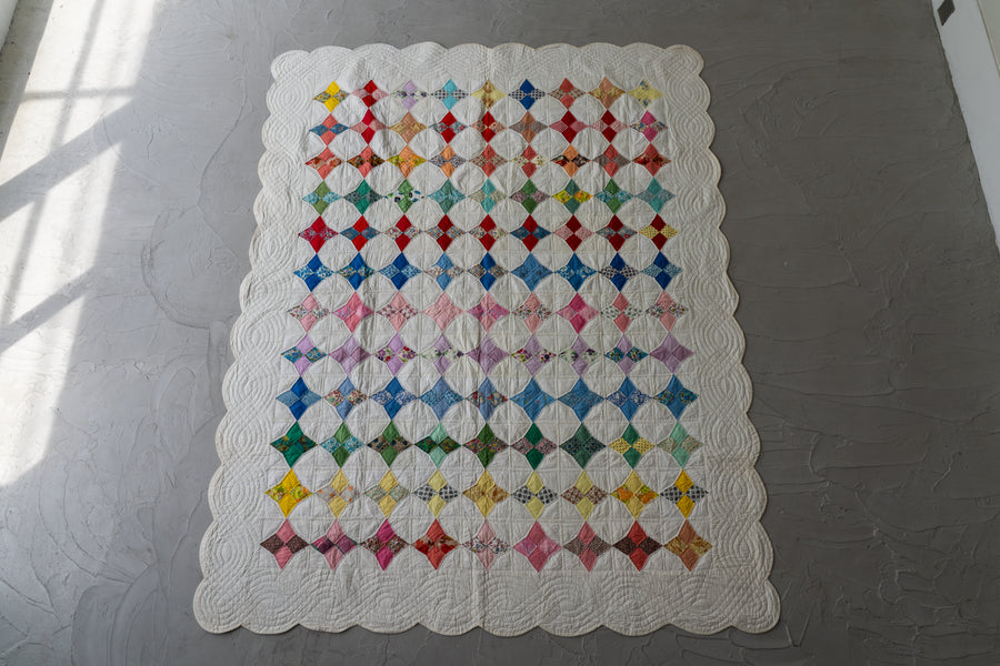 U.S.ヴィンテージ-アメリカンキルト・パッチワークキルト