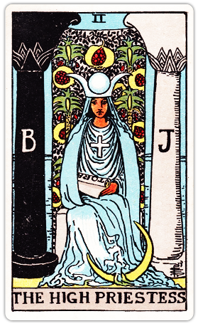 タロットカード解説】 2 女教皇 / The High Priestess | 占い
