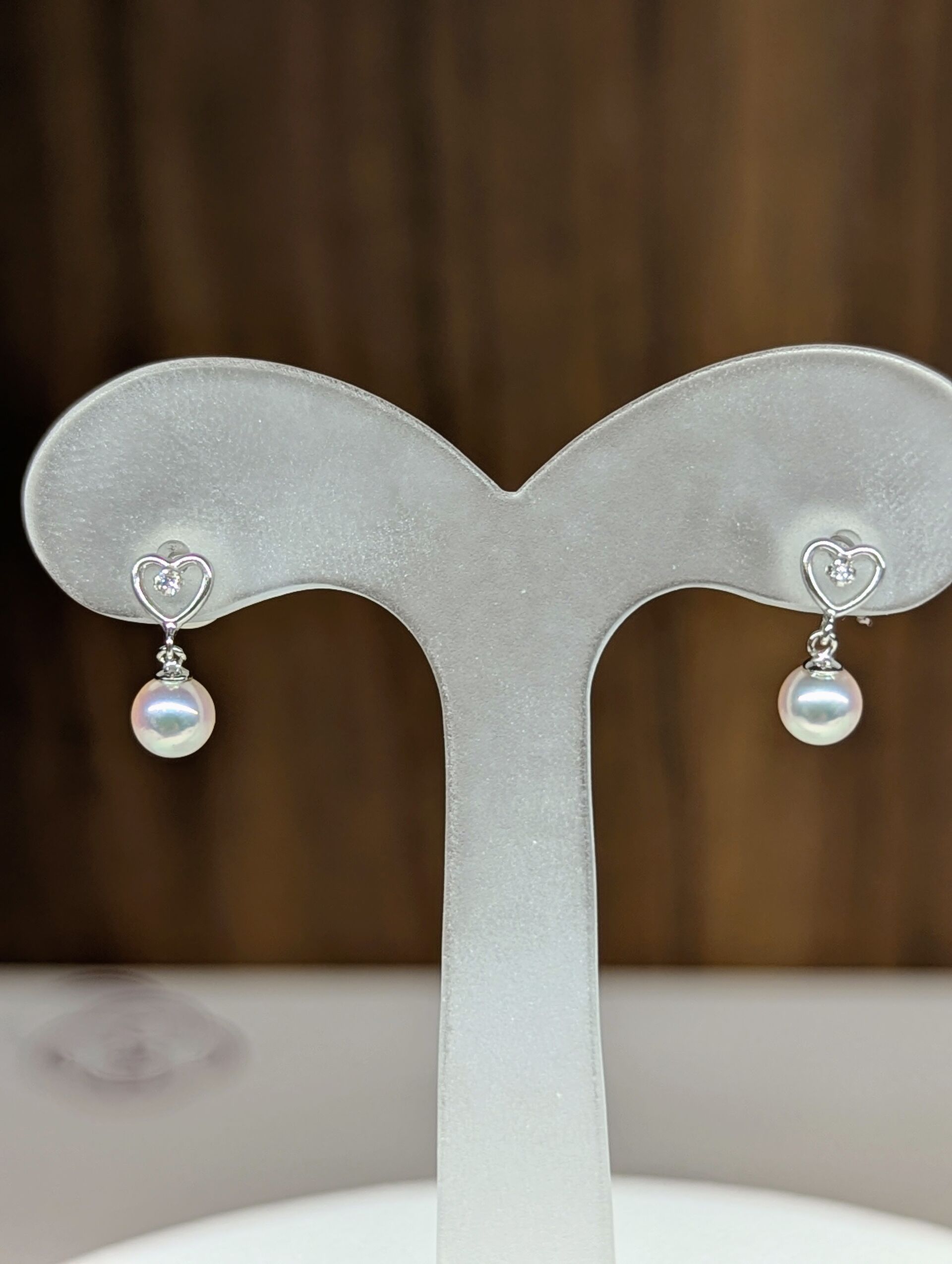 あこや真珠4ミリ14金ホワイトゴールドピアス | 商品紹介 | 三重県伊勢