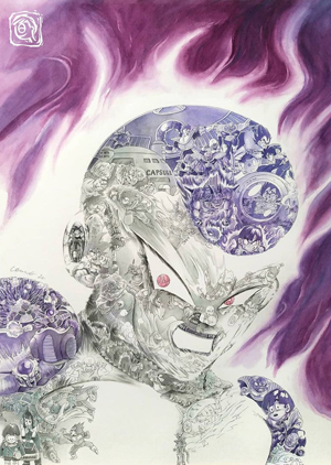 ドラゴンボール』のフリーザ編に登場するキャラクターたちを組み合わせ