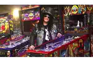 ガンズ・アンド・ローゼズ、スラッシュが共同開発した新しいピンボール