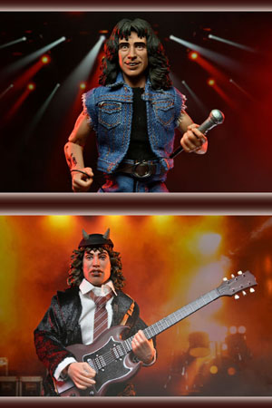 AC/DC「Highway To Hell」MVのアンガス・ヤングとボン・スコットを立体