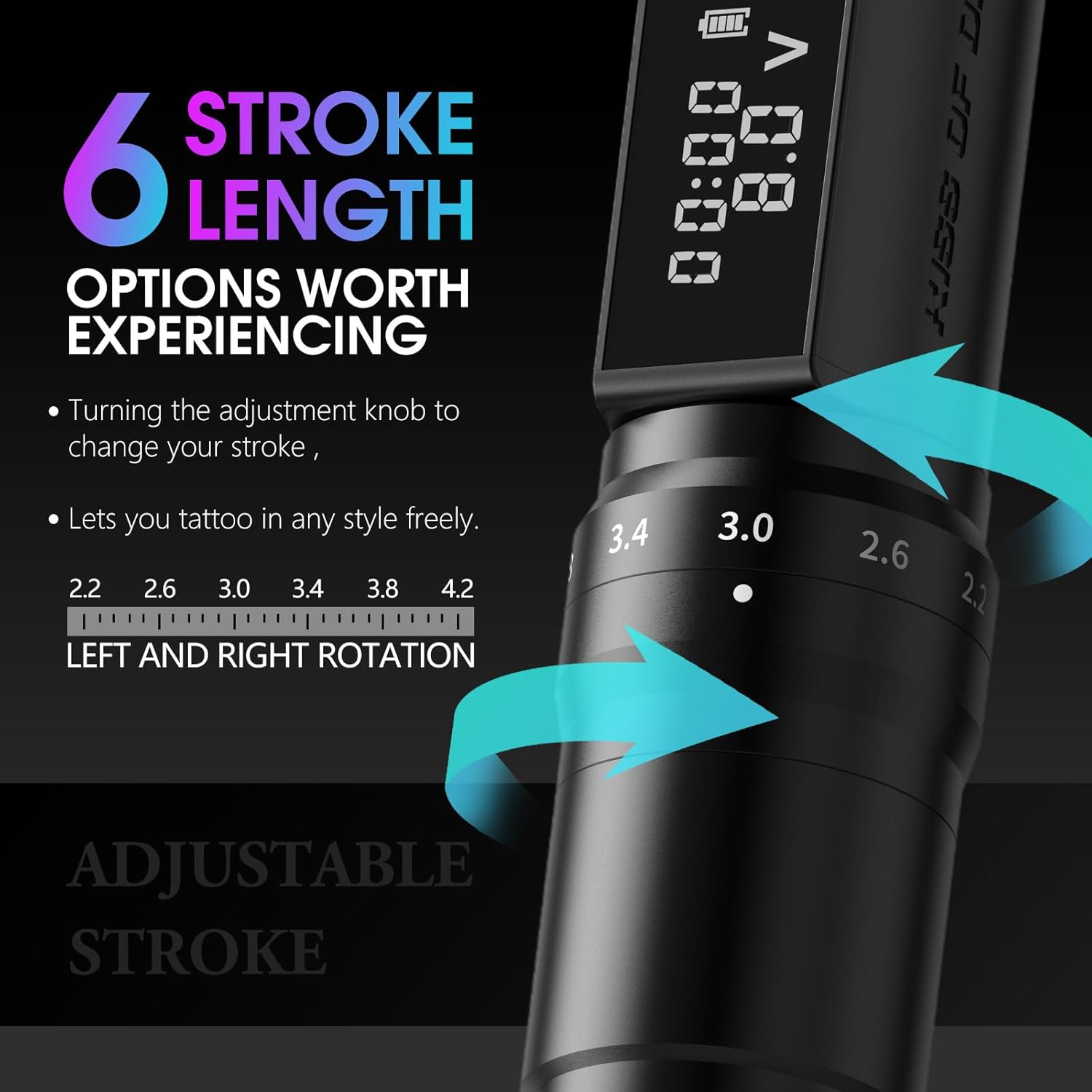 Tattoo Kit | Kiss of Dragon Wireless Tattoo Machine Kit