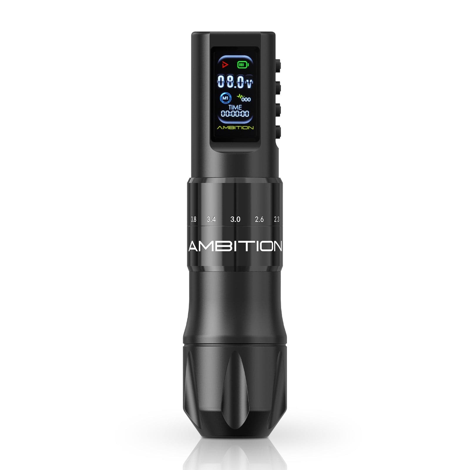 Ambition C2 Wireless Tattoo Pen Machine with 7 Strokes Length 2.0mm-4.