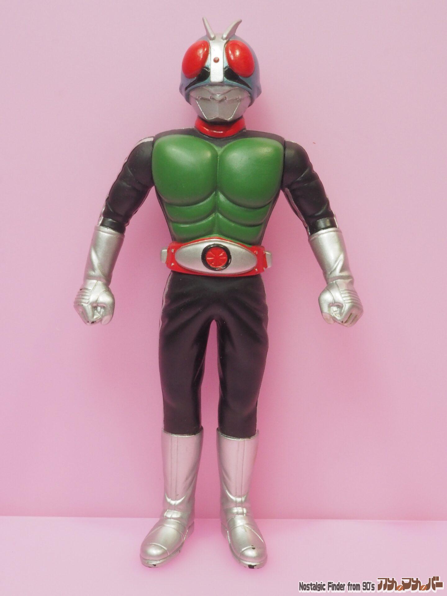 ライダーヒーローシリーズ バンダイ 1989年製 仮面ライダー 1号（新1号