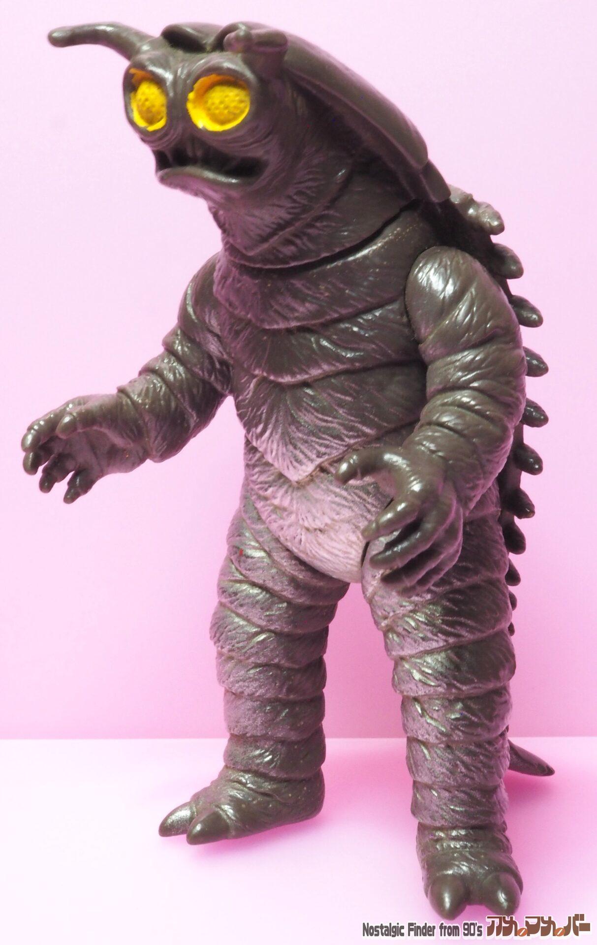 ウルトラ怪獣シリーズ バンダイ 1983年製 光熱怪獣 キーラ 茶色成型色