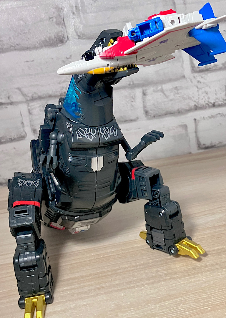 トランスフォーマーSYNERGENEX メガトロンTYPEゴジラレビュー | Aoi