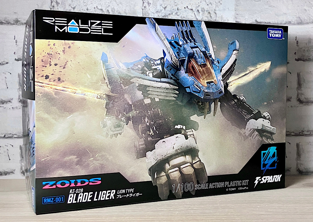 ゾイド リアライズモデル RMZ-001ブレードライガー レビュー | Aoi