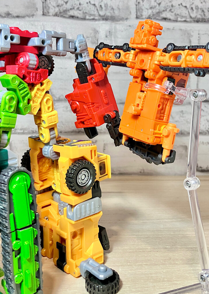 トランスフォーマーカーロボット C-022ビルドキング レビュー | Aoi