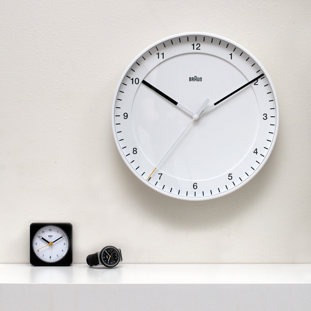 Braun Large Wall Clock BC17 | AMEICO – Official US Distributor