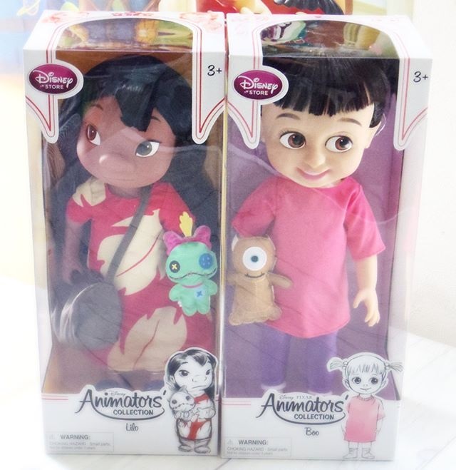 ディズニーアニメータードール「モンスターズインク：ブー」と「リロ