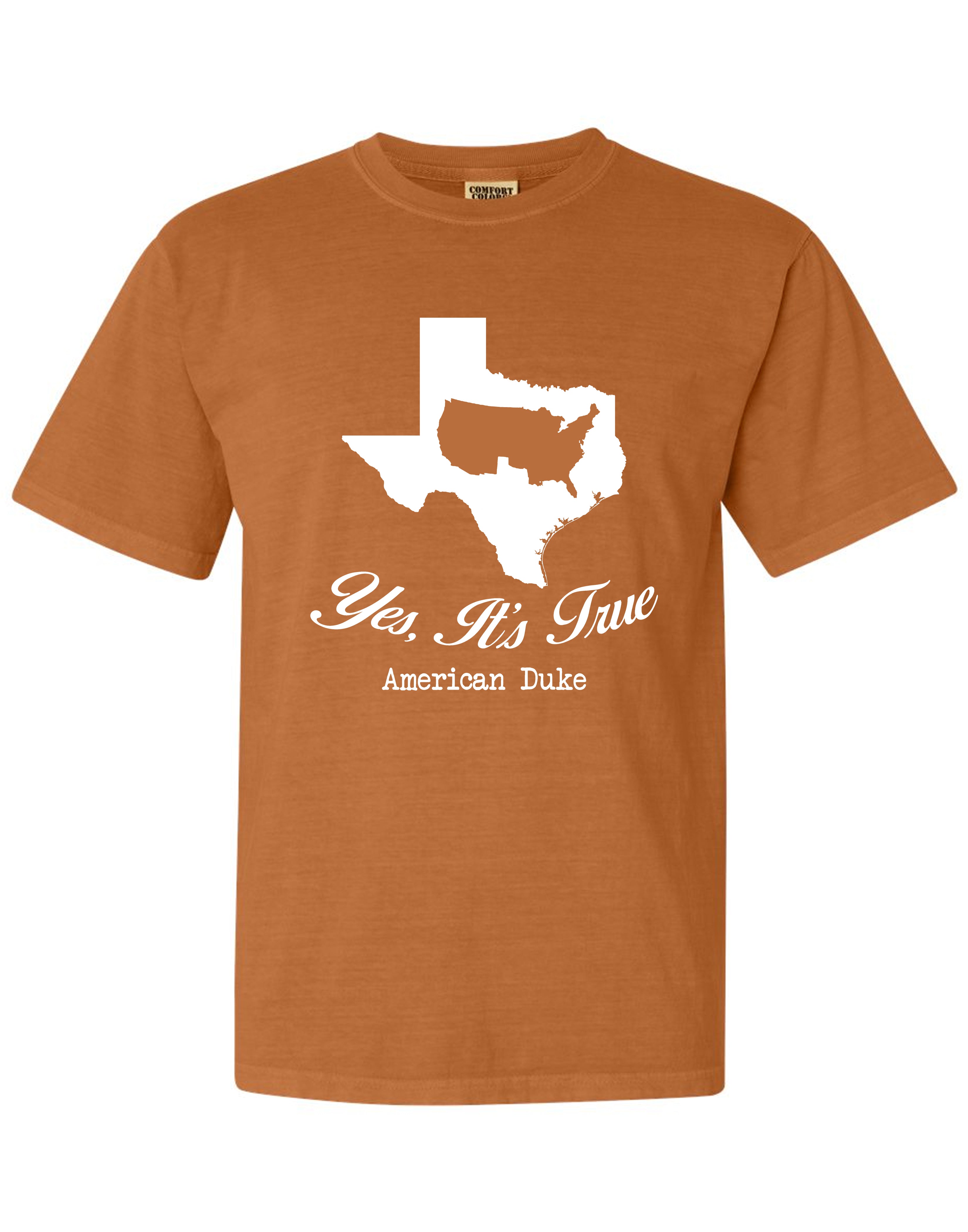 The Everything is Bigger T-Shirt - Texas Orange – American Duke