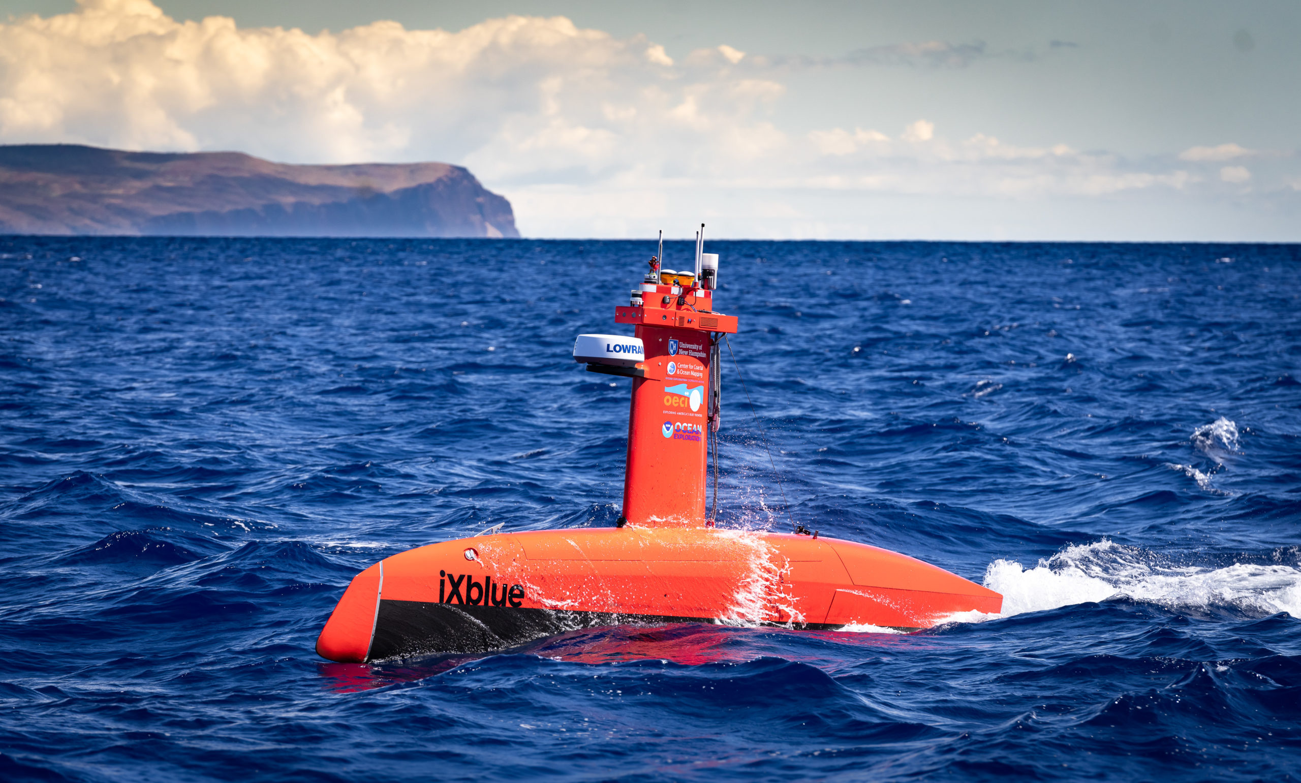 NOAA's OECI Takes Delivery of iXblue DriX Uncrewed Surface Vehicle