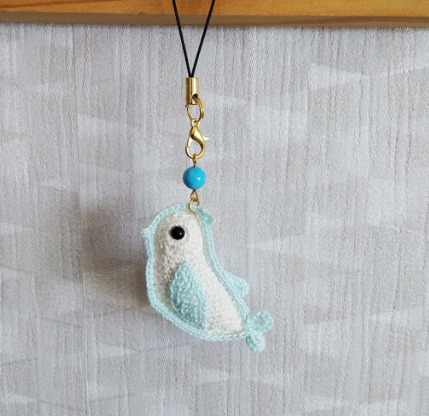 かぎ針編みの小さな鳥可愛い鳥編み物基本の編み方編みぐるみモチーフ