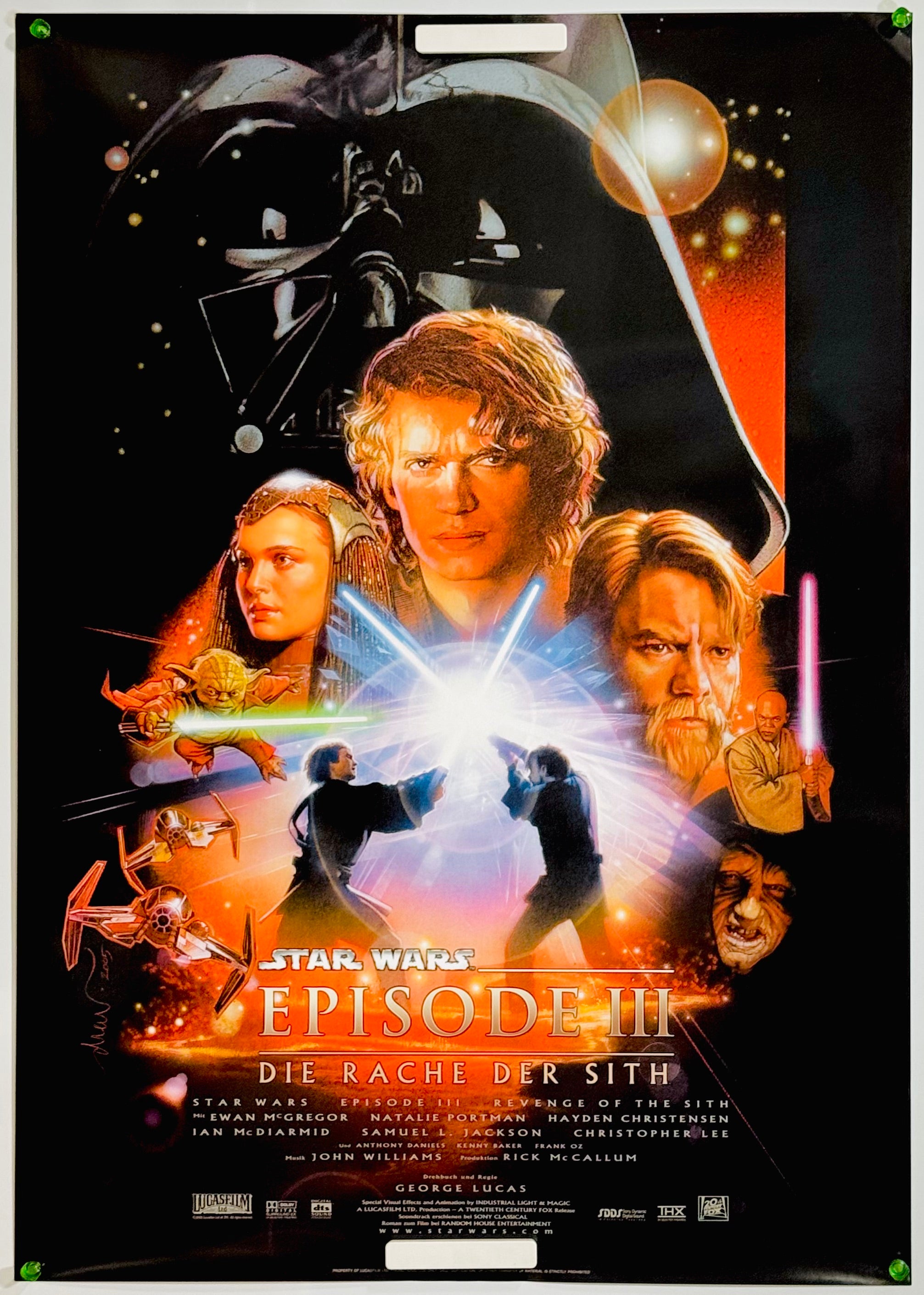 スター・ウォーズ エピソード3/シスの復讐』 洋画 ドイツ - 海外版映画