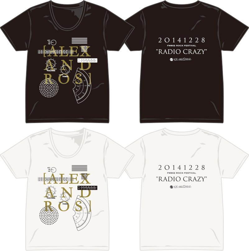 年末フェス限定販売Tシャツ | ［Alexandros］Official Site