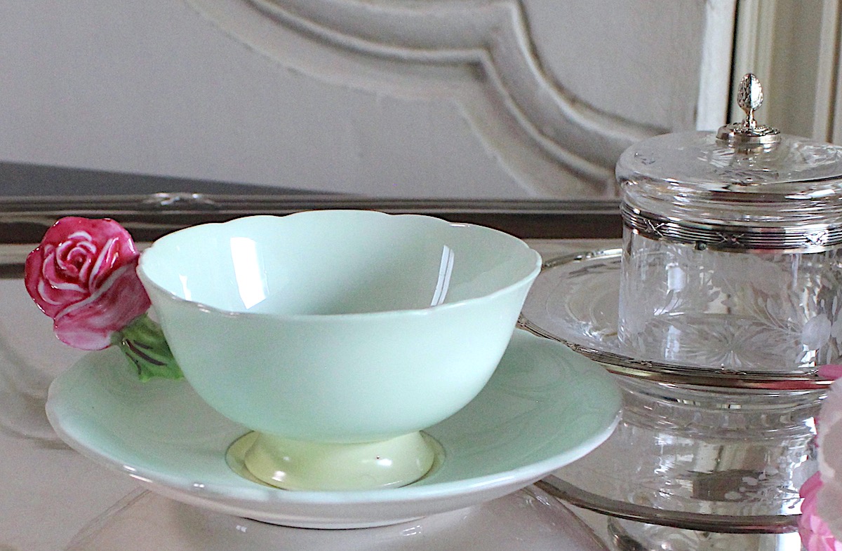 Sold : パラゴンローズハンドルミントグリーン、ほぼ完品 | アリス