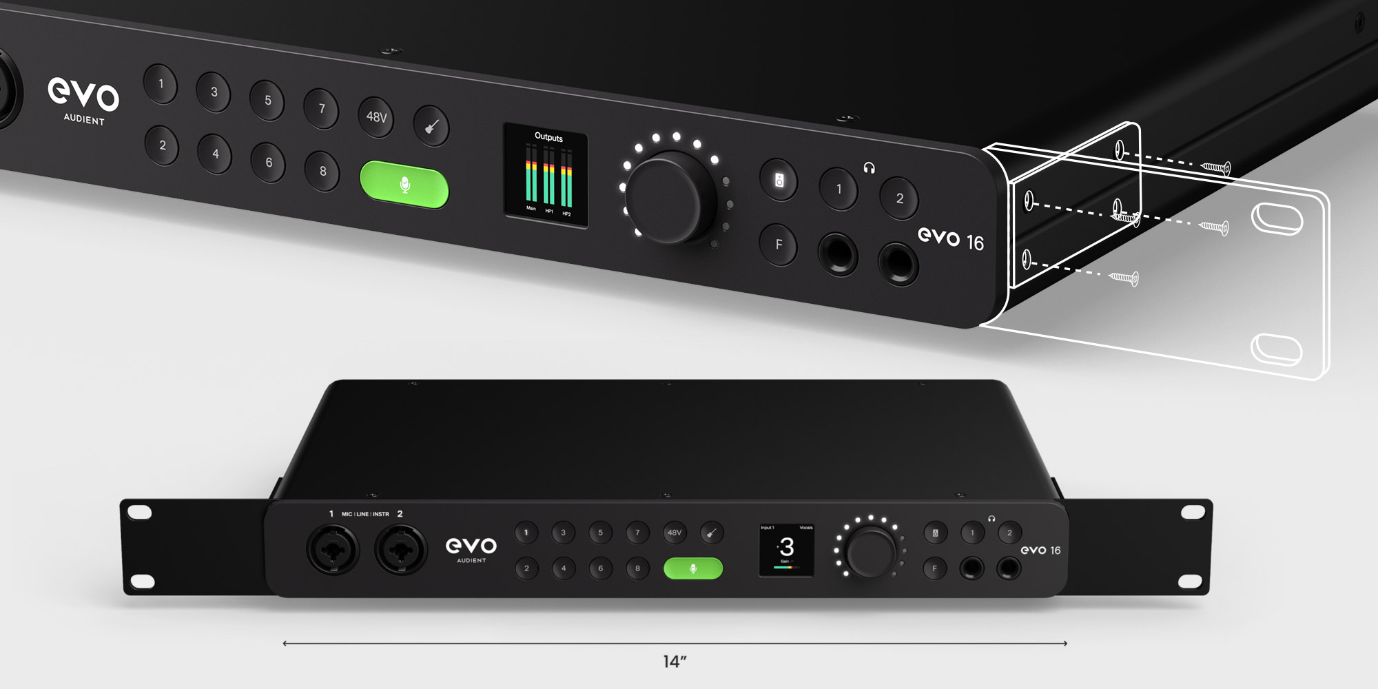 AUDIENT | evo 16 | USB オーディオ・インターフェイス | 製品情報