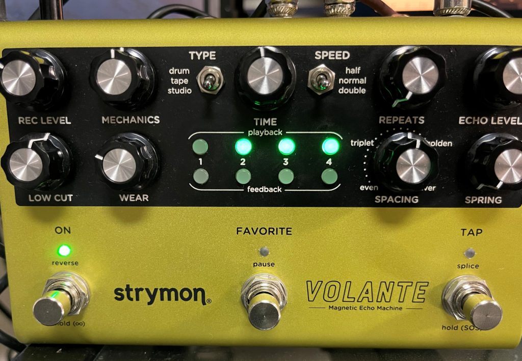 Strymon Volante | 再生ヘッドの選択でリズムが決まるマグネティック