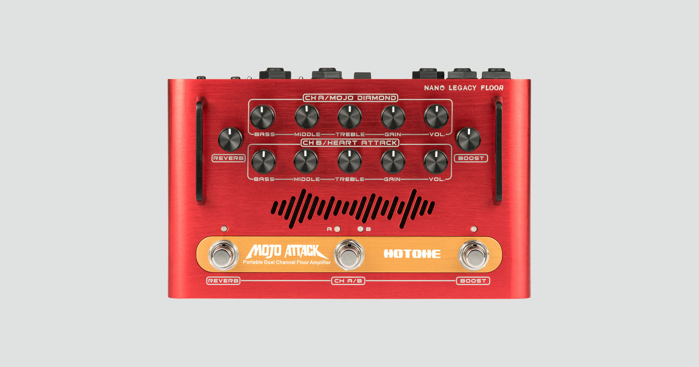 HOTONE | MOJO ATTACK | ペダル型ギターアンプ・ヘッド | 製品情報