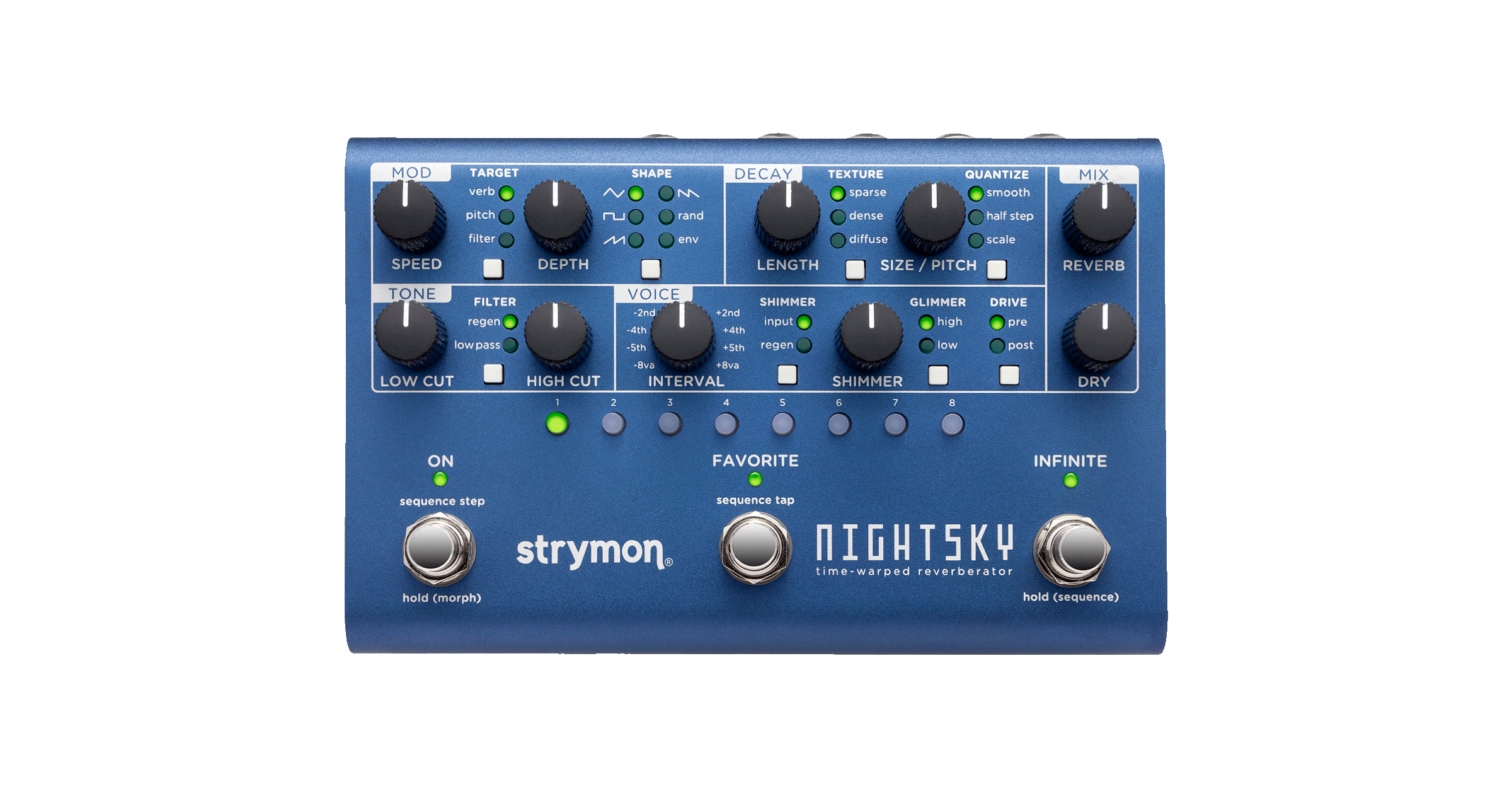 strymon | NIGHTSKY | シンセシス・リバーブ | 製品情報