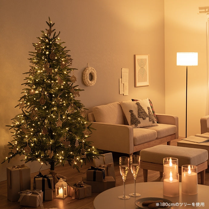 オーナメントセット 高さ180cm クリスマスツリー+オーナメント
