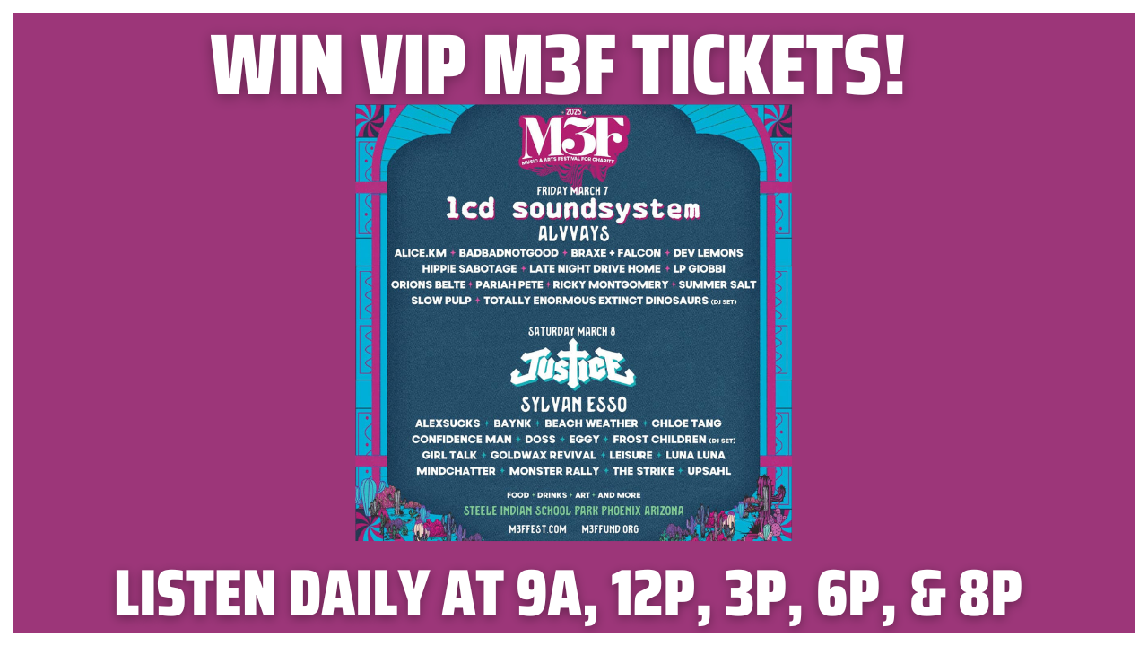 Win 2-Day VIP Passes to M3F – ALT AZ 93.3