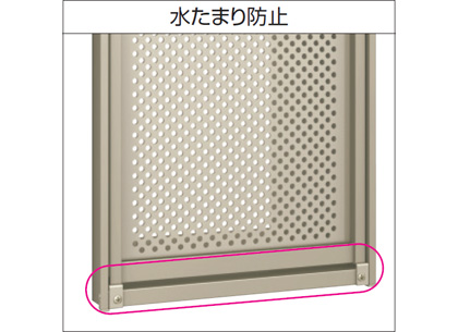 アクセント風ぬき｜三協アルミ