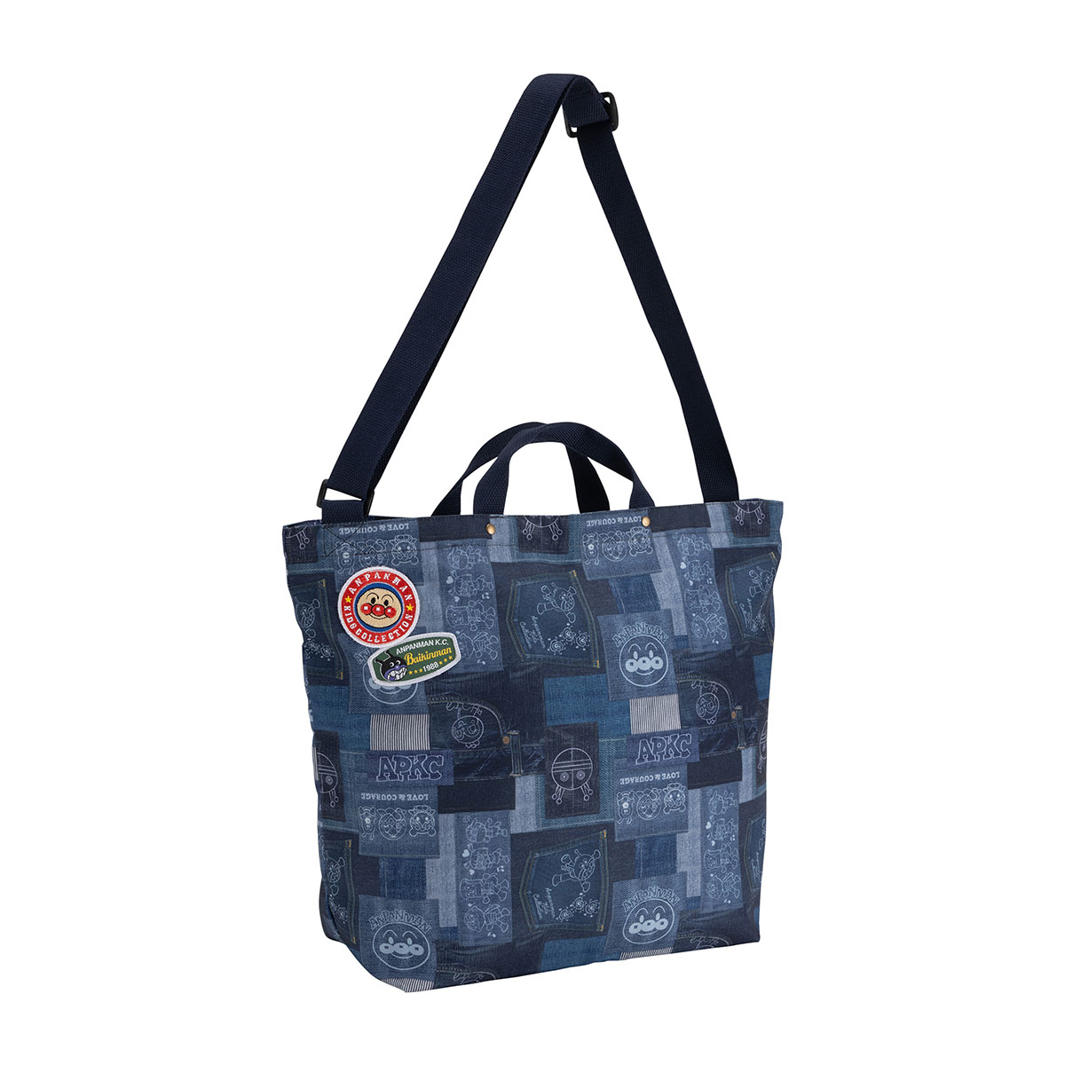 デニムパッチワークトートバッグ ｜アイテム｜アンパンマンキッズ