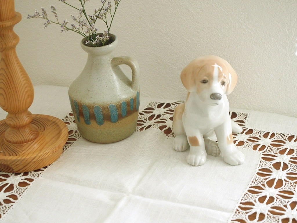 北欧ヴィンテージ Royal Copenhagen ロイヤルコペンハーゲン 陶器の犬