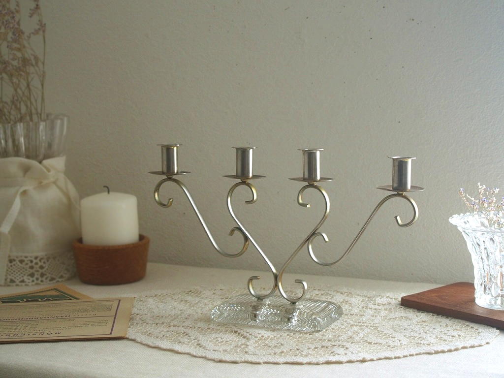 北欧ヴィンテージ Ystad metall Gunnar Ander 金属とガラスの