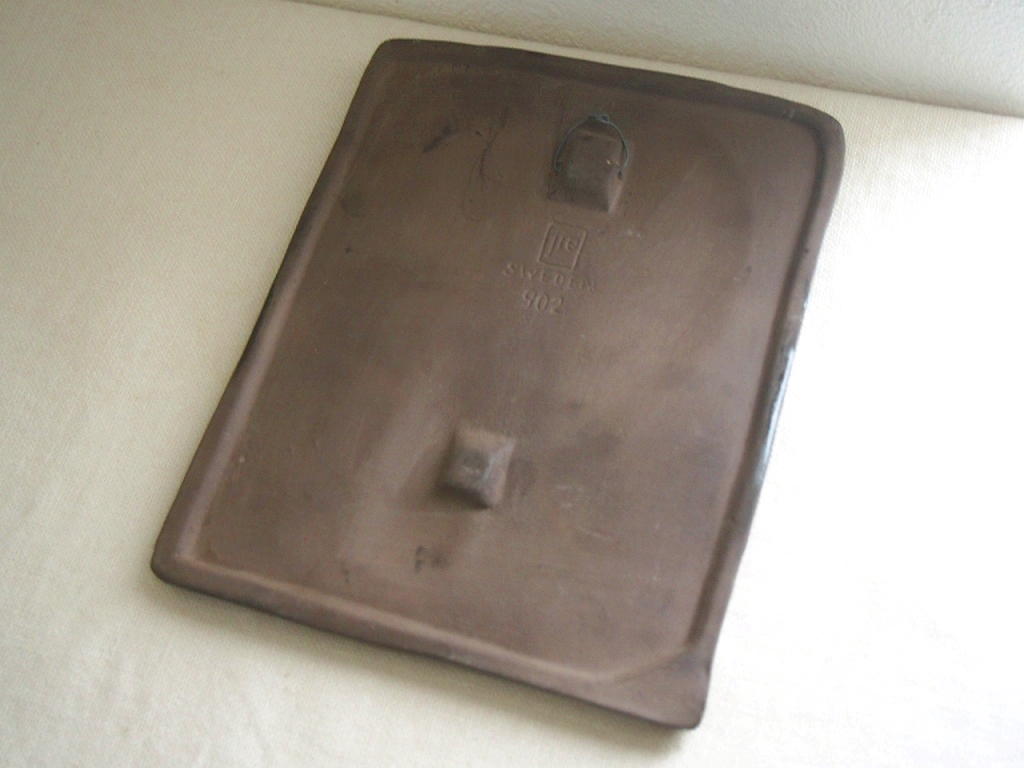 北欧ヴィンテージ Jie gantofta 陶板の壁掛け - a n t e n n a