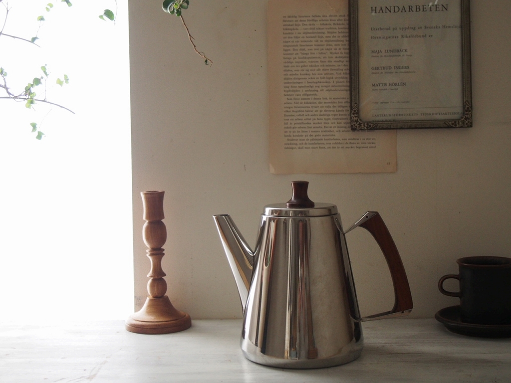 北欧ヴィンテージ Nils Johan ニルスヨハン ステンレスポット