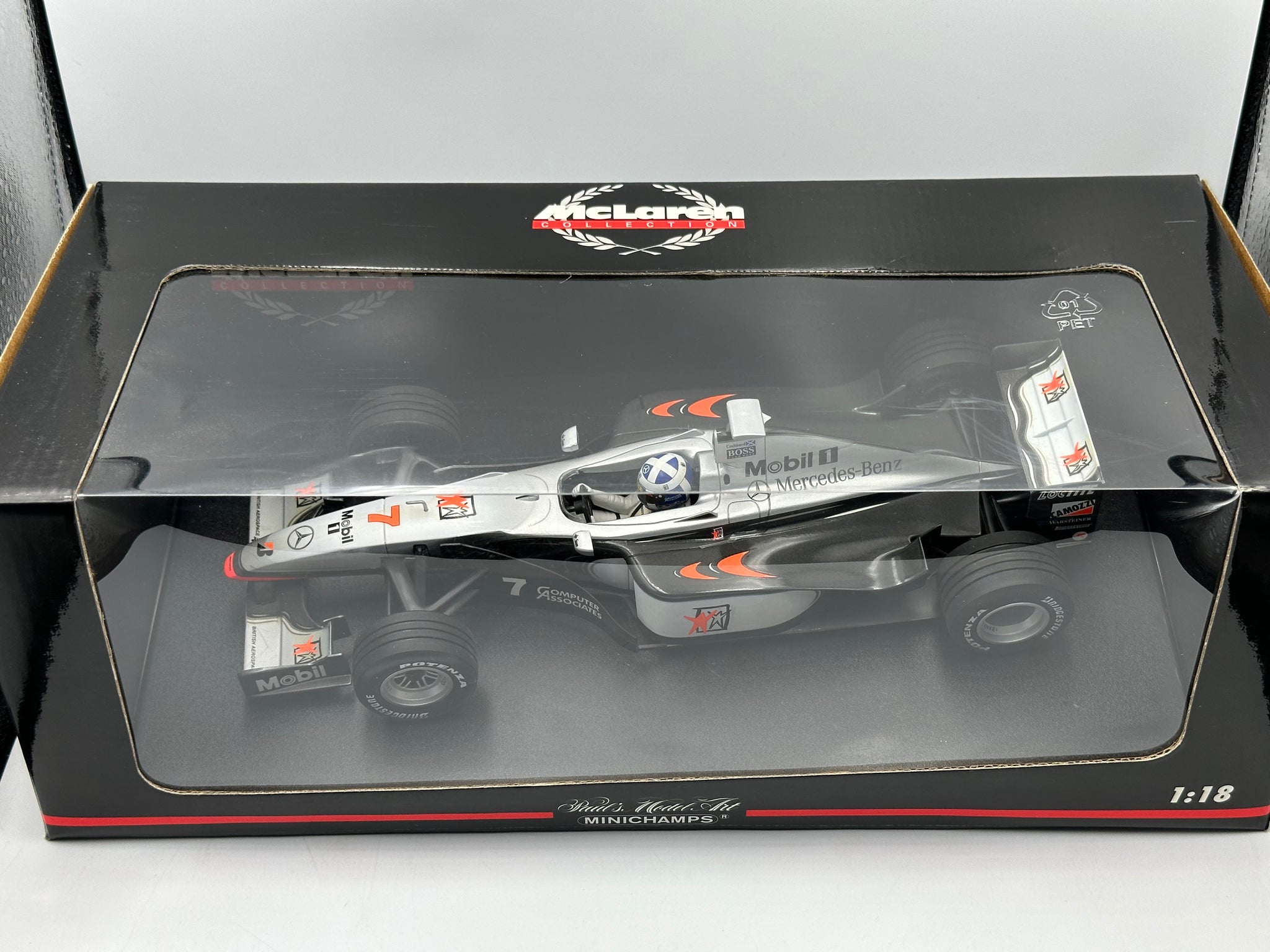 1:18 1998 David Coulthard -- #7 McLaren MP4/13 -- Minichamps F1