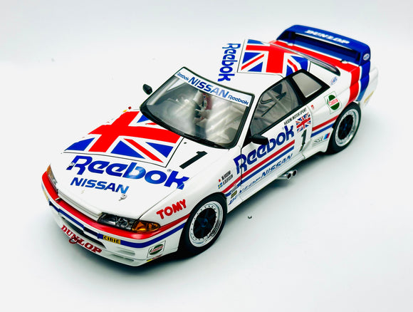 1:18 1990 Reebok #1 Group A -- Nissan Skyline GT-R R32 -- AUTOart 8908