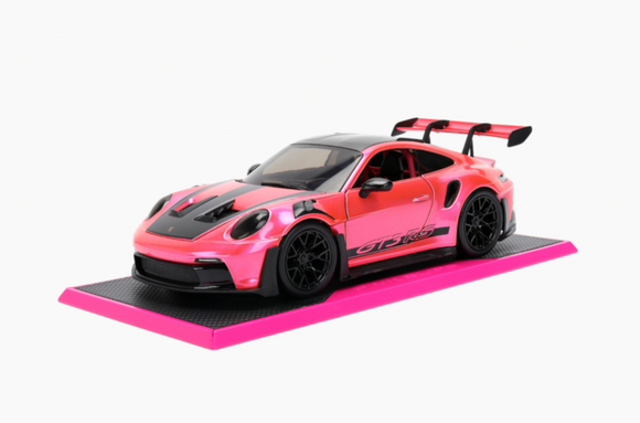 1:24 Porsche 911 (992) GT3 RS 2024 -- Pink/Black -- JADA: Pink Slips