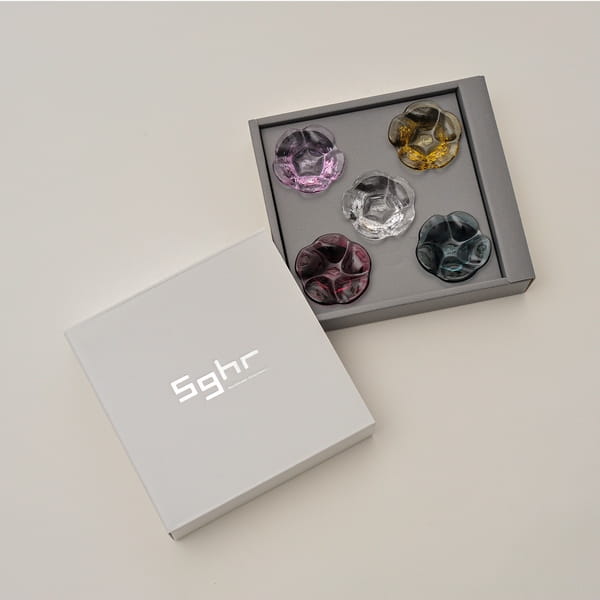 Sghr スガハラ / 花はし置き5個セットを贈るなら、多彩で高品質な