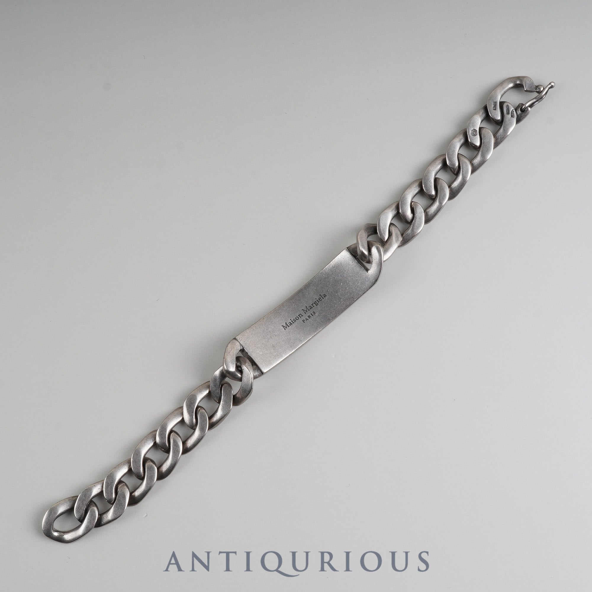 メゾンマルジェラ ブレスレット ID チェーン SV925 | 東京銀座の
