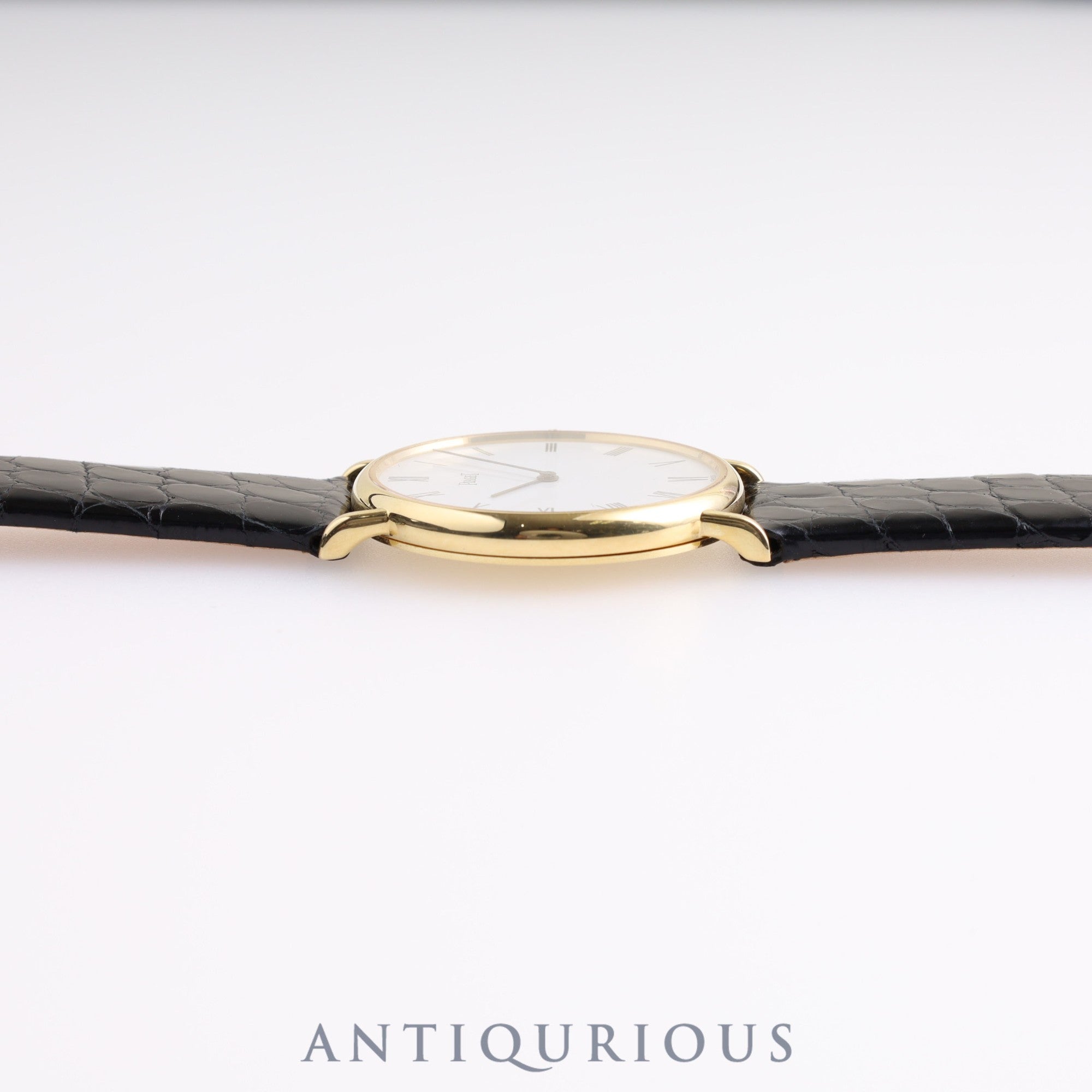 ピアジェ ラウンド 9025N 手巻き Cal.9P2 YG 純正尾錠（750）ホワイト