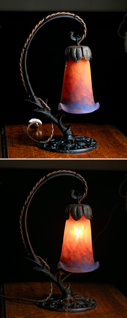 ミューラー兄弟テーブルランプ | クレマチス