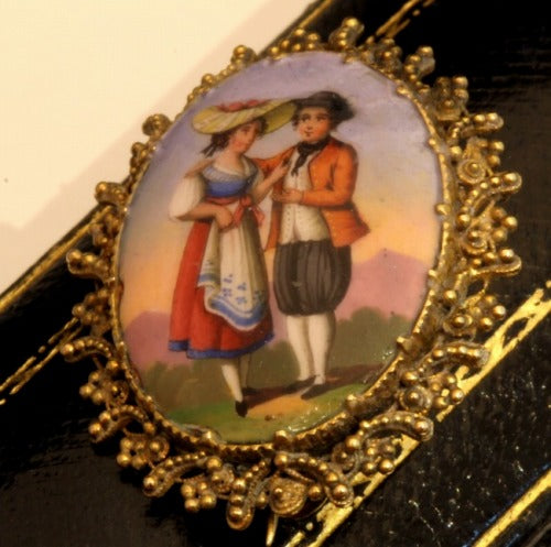 スイスエナメルブローチ – 銀座アンティーク・アイ