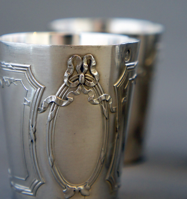 フランス「銀製 リキュールグラス」《アンティックかとう》