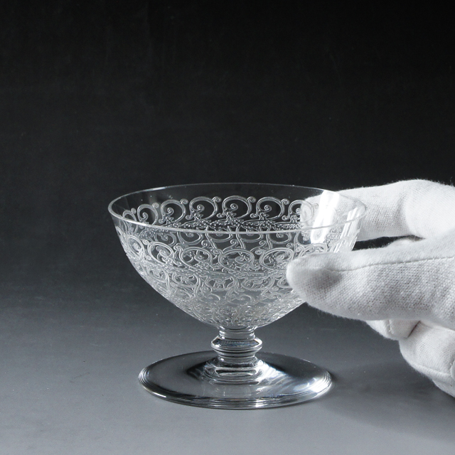 オールドバカラ「シャトーブリアン Chateaubriant クープグラス