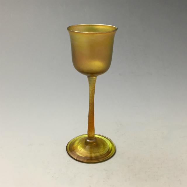 L.C.ティファニー「リキュールグラス」《アンティックかとう》