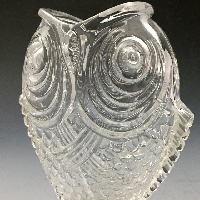 オールドバカラ「ジャポニズム 鯉型花瓶」《アンティックかとう》