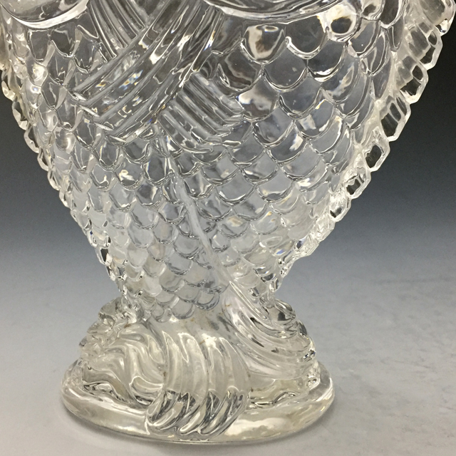 オールドバカラ「ジャポニズム 鯉型花瓶」《アンティックかとう》