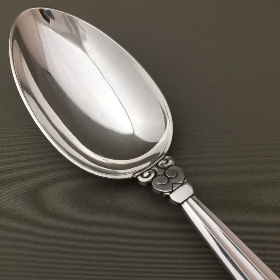 ジョージ・ジェンセン「“Acorn” ディナースプーン（大）長さ20.5cm