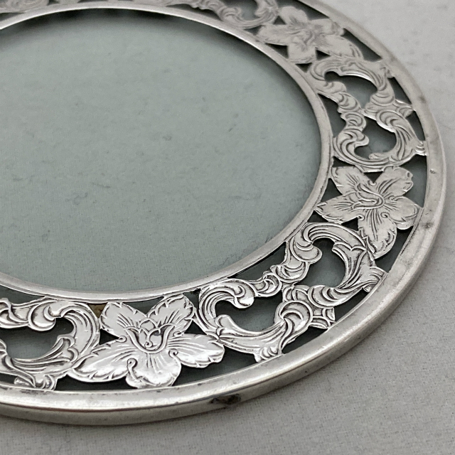 Webster「シルバーオーバレイ コースター（中抜き）6枚セット